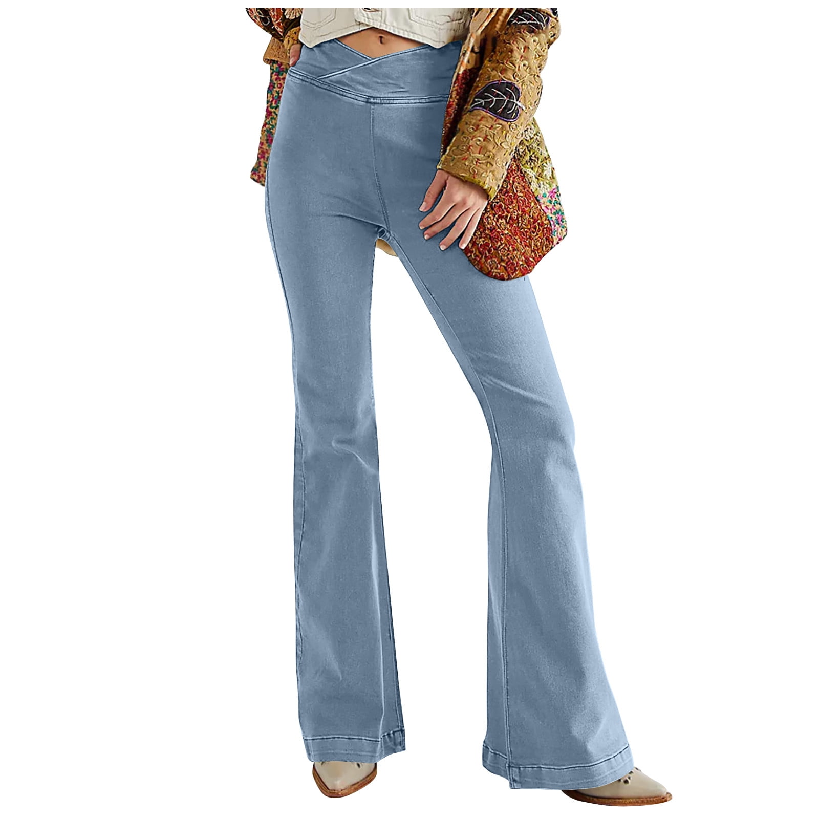 soft flare jeans