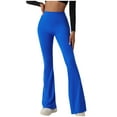 thumbnail image 1 of qolati Flare Leggings for Women Tummy Control High Waist Bootcuts Yoga Pants Scrunch Butt Lifting Gym Workout Bell Bottom Leggings, 1 of 4