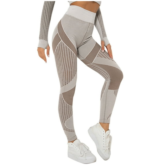 qolati High Waisted Workout Leggings for Women Stretchy Butt Lifting Yoga Pants Tummy Control Fitness Seamless Skinny Tights Sweatpants