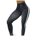 thumbnail image 1 of qolati Leggings for Women Buttery Soft Athletic Tummy Control Yoga Pants Scrunch Butt Lifting Seamless High Waisted Running Workout Gym Tights, 1 of 6