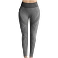 thumbnail image 1 of qolati Leggings for Women Trendy Printed Slim Fitted Straight Leg Workout Yoga Pants Scrunch Butt Lifting Seamless Runing Sports Leggings, 1 of 6