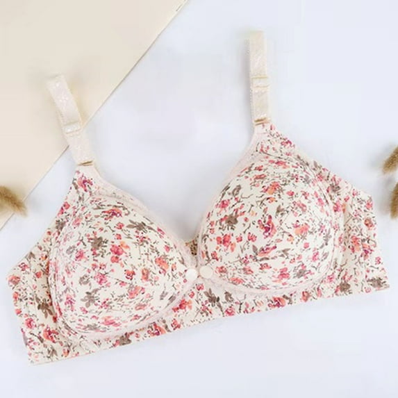 qolati Maternity Bras for Women Seamless Front Closur Nursing Bra Comfortable Soft Sleeping Bras Breastfeeding Bra Pregnants Wireless Underwear