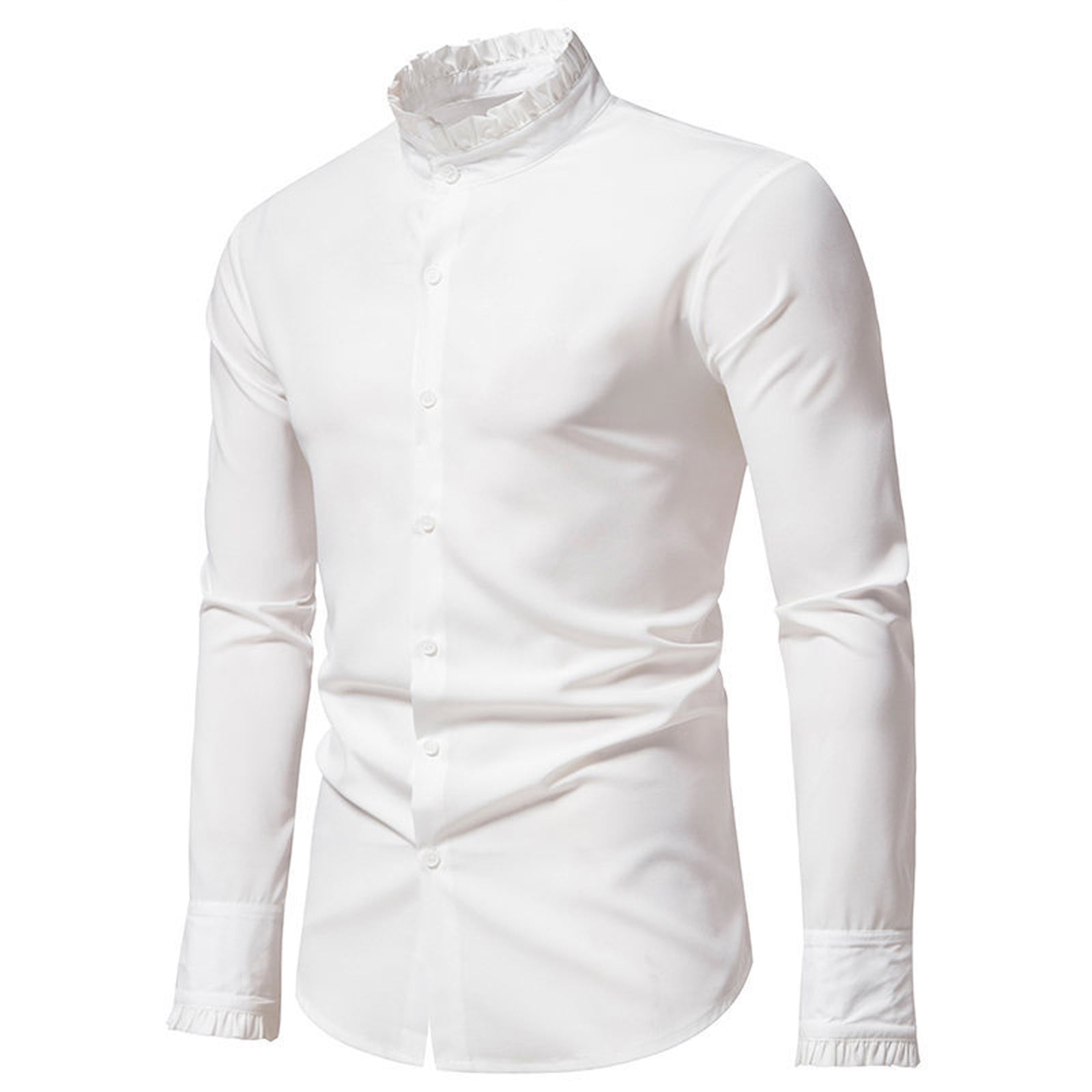 best place to buy fitted dress shirts JOSEPH MICHAEL Men's Pink Slim Fit Dress Shirt 15.5 34/35 Microfiber for Formal & Business Wear Ultra Soft Breathable main image 0