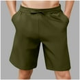 thumbnail image 1 of qolati Men's Workout Gym Shorts Drawstring Athletic Shorts Lightweight Summer Training Short Pants with Pockets XXXL, 1 of 8