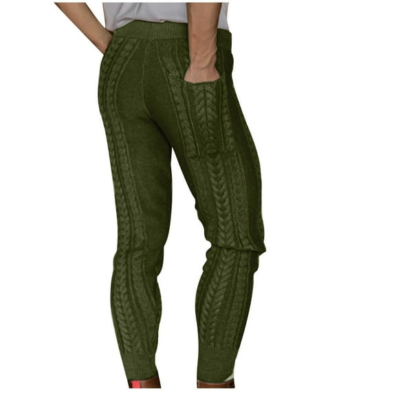 qolati Mens Baggy Sweatpants Knitted Drawstring Elastic Waist Athletic Jogger Pants Slim Fit Workout Gyms Track Pants