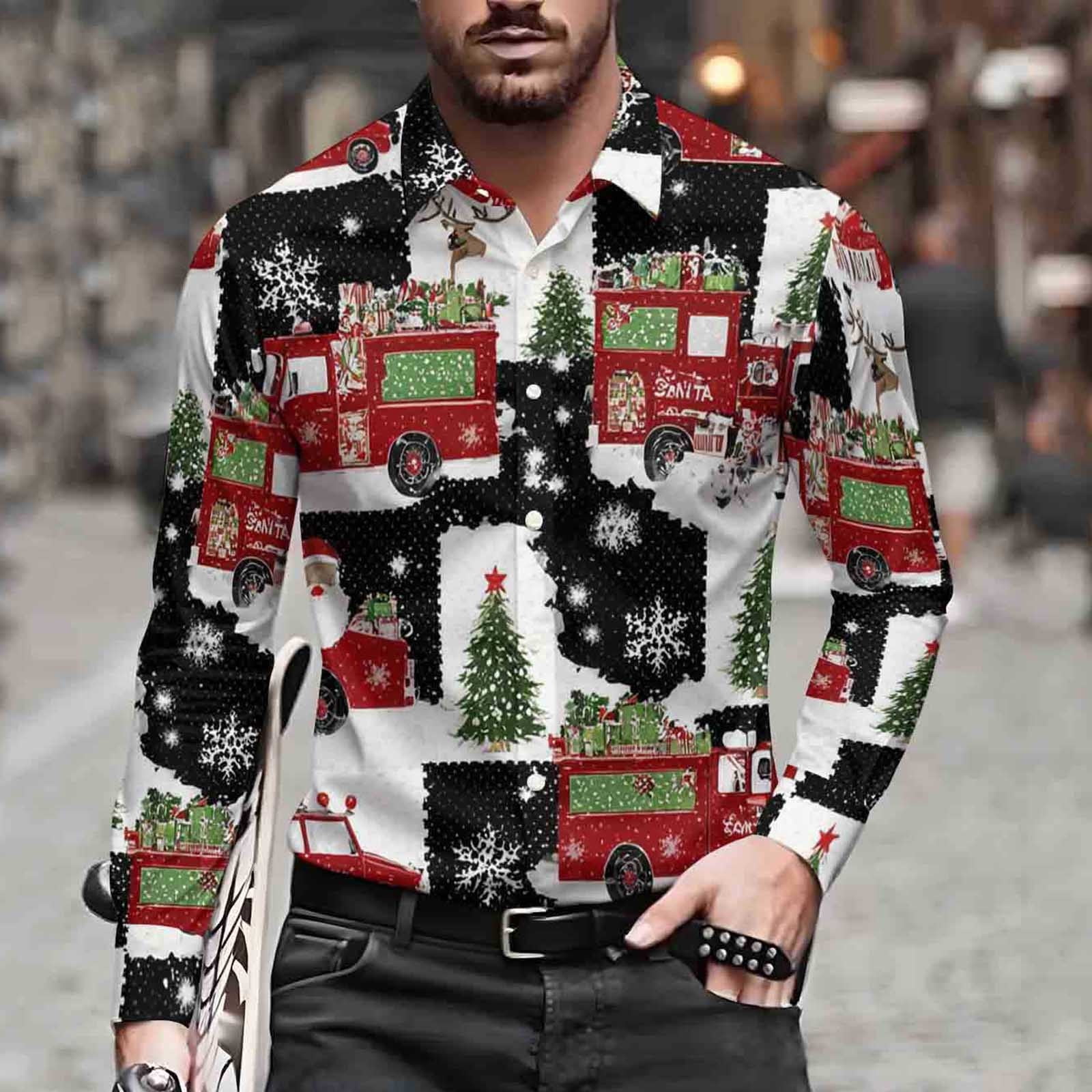 white christmas dresses Comfort Stretch Non-Iron Plaid Dress Shirt main image 0