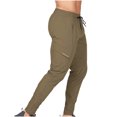 thumbnail image 1 of qolati Mens Joggers Pants Quick Dry Drawstring Workout Running Casual Pants Lightweight Regular Fit Elastic Waistband Tapered Sweatpants with Pockets, 1 of 6
