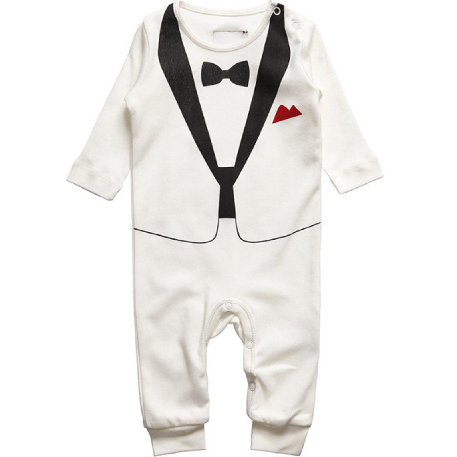 Bodysuit Newborn Suits And Tuxedos Baby Cotton Suit Set, Long