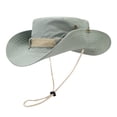 thumbnail image 1 of qolati Outdoors Sun Hats for Men Women Summer Wide Brims Fishing Gardening Hat with Hat Clip Foldable Bucket Hat Beach Travel Cap Summer, 1 of 5