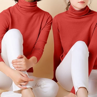 Women's Wnter Turtleneck Loose Sweater Dress, Women's Long Sleeve...