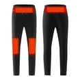thumbnail image 1 of qolati Women Heated Pants Thicken Heating Pants for Womens Electric USB Constant Temperature 10 Heated Zones Trousers Winter Warm Cotton Pants Cold Weather, 1 of 9