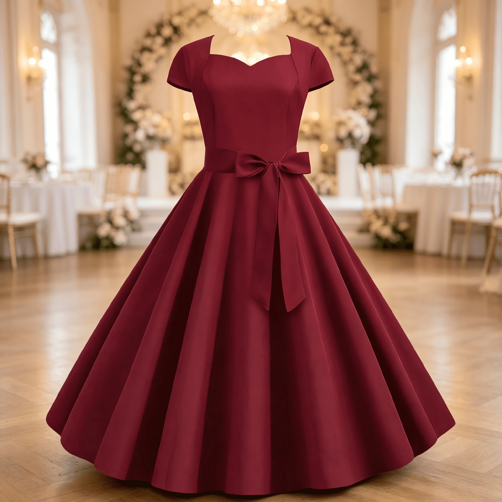 rockabilly bridesmaid dresses Hot Pink Rockabilly Bridesmaid Dresses