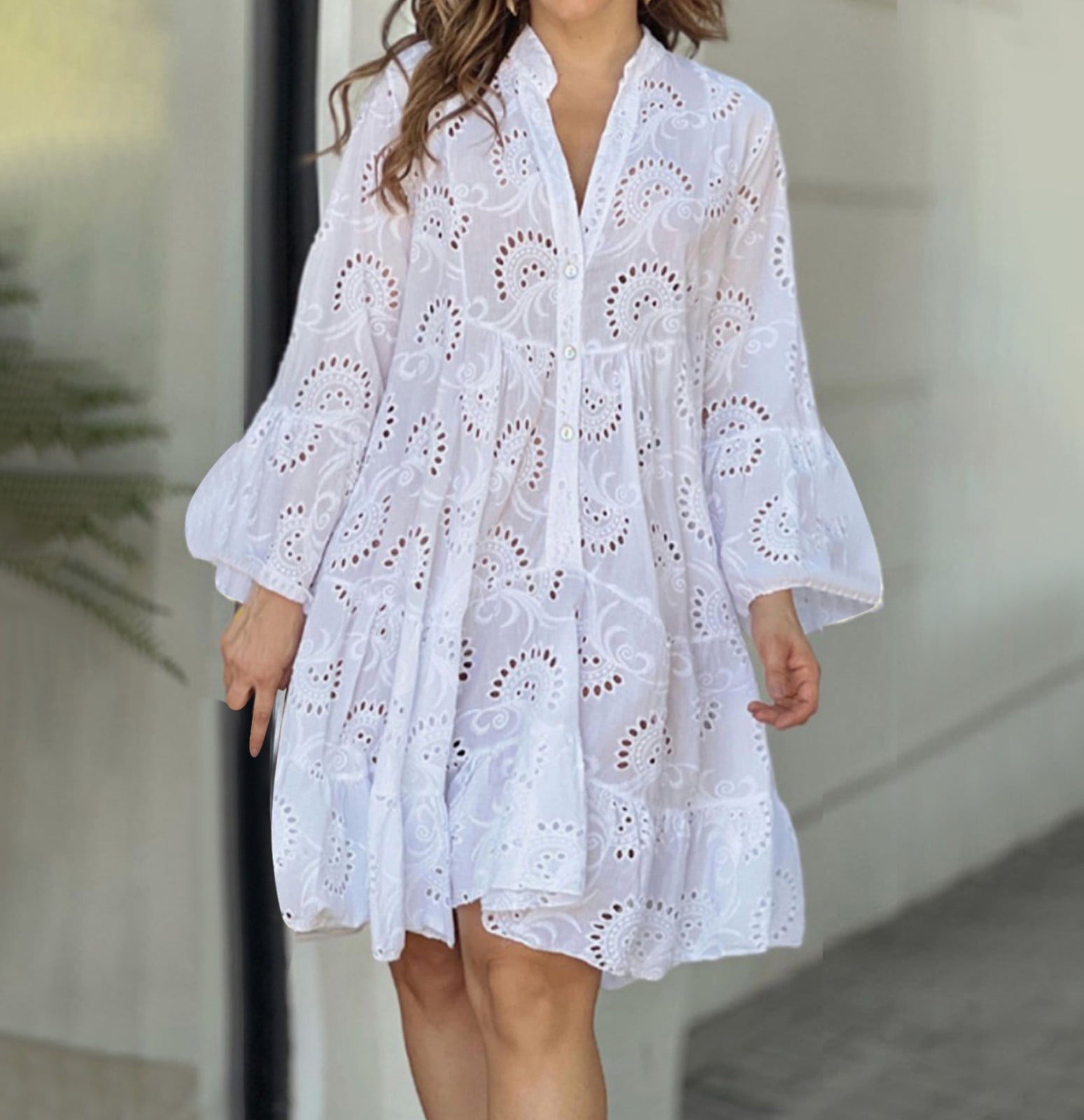 The Santorini Sunset Boho Midi Dresses | Dresses | Western Wear main image 1