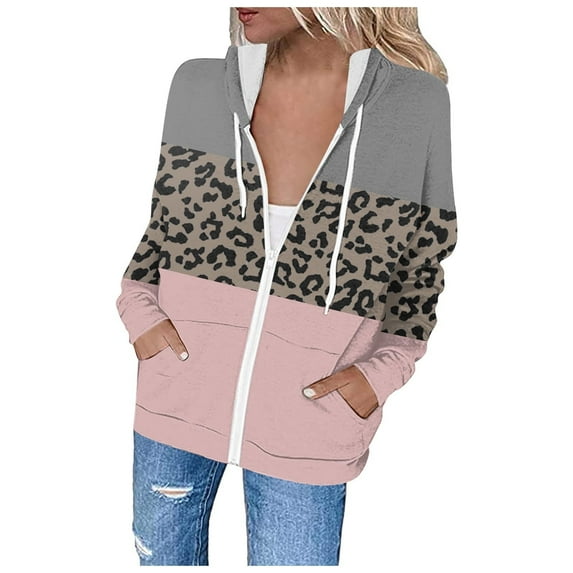 qolati Women's Lightweight Zip Up Hoodies Casual Solid Colors Long Sleeve Jacket with Pockets Y2k Fall Clothes for Women 2023
