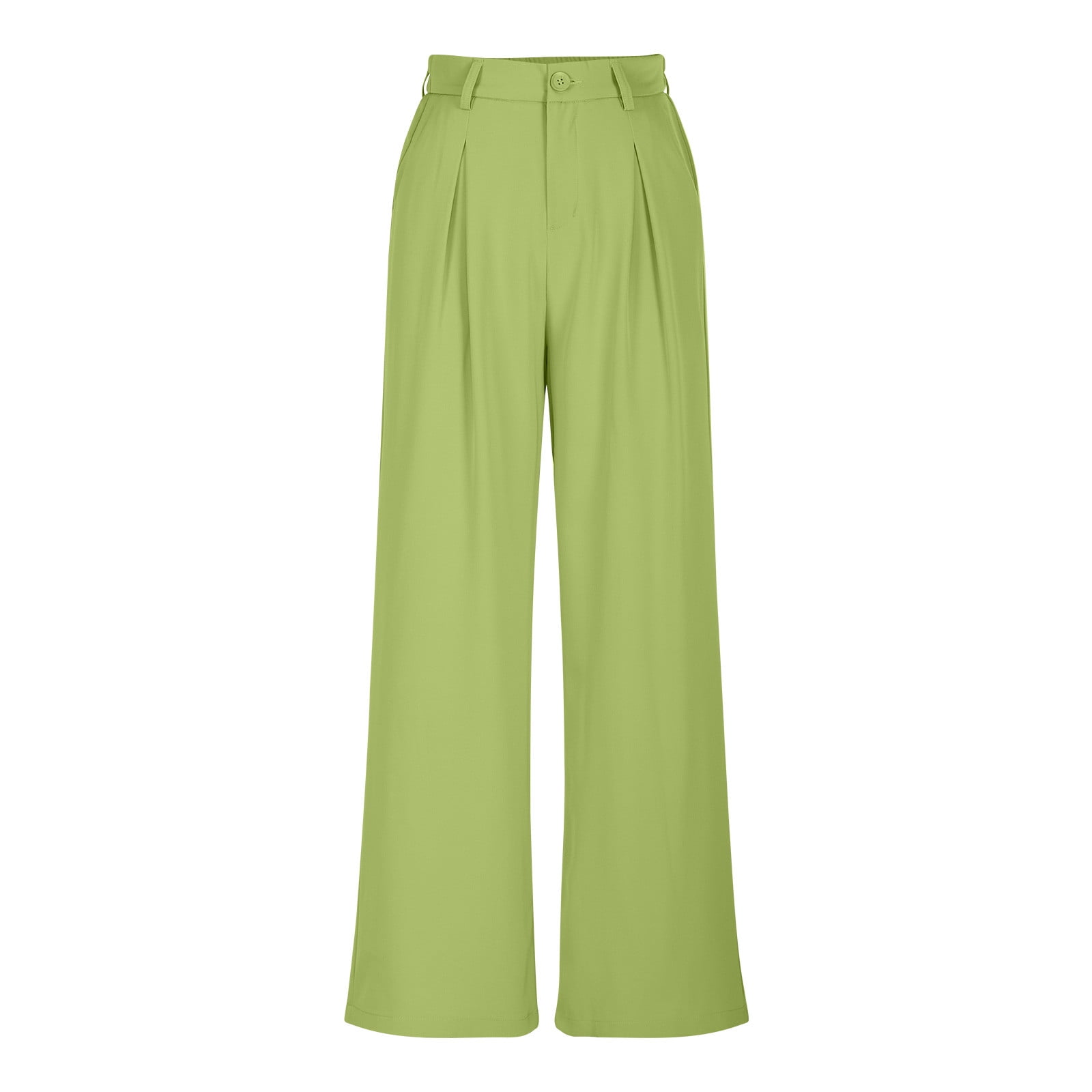 qolati Women's Wide Leg Pants 2024 Fall Work Dress Pants