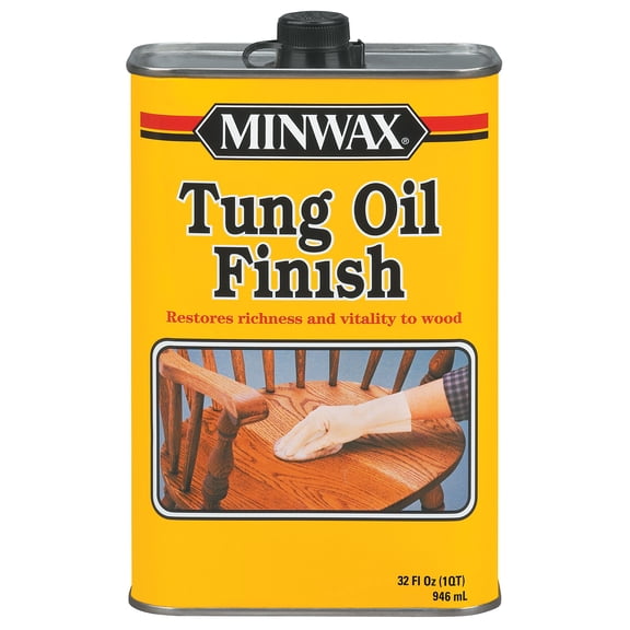 Minwax 47500 Tung Oil Finish, clear,Restores Richness and Vitality to Wood