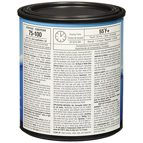 qt Modern Masters MCS902 Clear MasterClear Supreme Protective Clear Coat, Satin