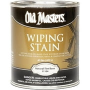 qt Old Masters 11104 Natural Tint Base Wiping Stain Interior Oil-Based Stain