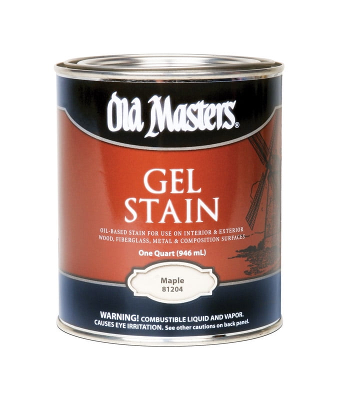 qt Old Masters 81204 Maple Gel Stain Oil-Based Stain
