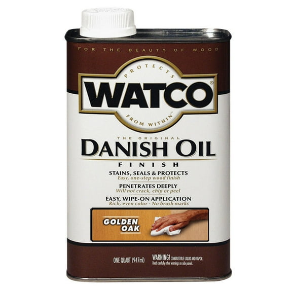 qt Rust-Oleum 65141 Golden Oak Watco Danish Oil Finish