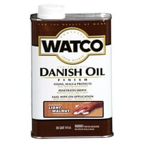 qt Rust-Oleum 65541 Light Walnut Watco Danish Oil Finish
