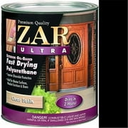 qt UGL 34112 Clear Zar, Poly UV Exterior Oil-Based Ultraviolet Polyurethane Finish, Satin