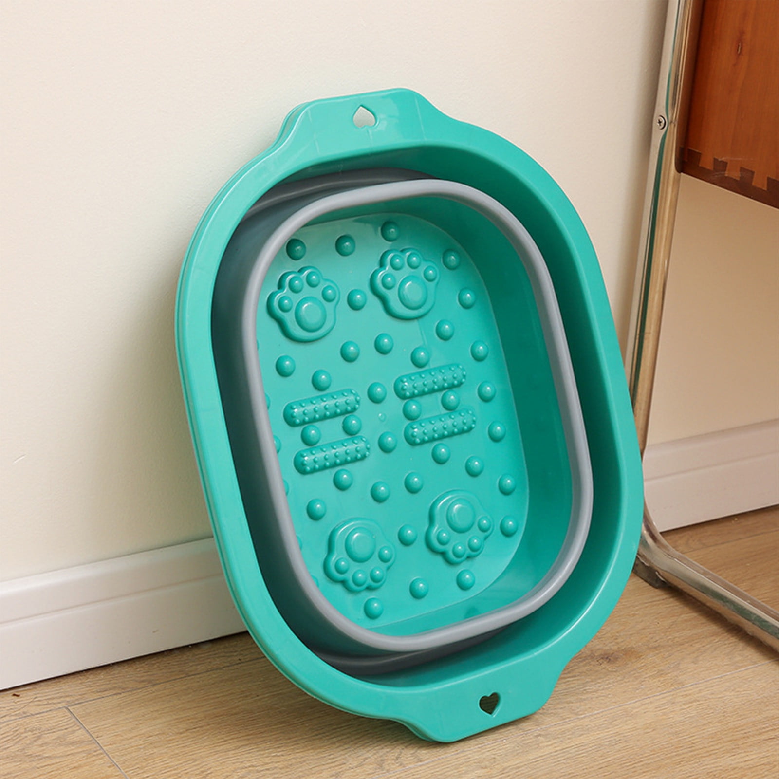 quanjun Collapsible Foot Bath Foot Soaking Tub,Foldable & Portable Foot