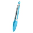 thumbnail image 1 of quanjun Kitchen Tongs, 9-Inch Cooking Tongs with Silicone Tips, Non-Stick Food Tongs with Heat Up To 480°F, 304 Stainless Steel, 1 of 2