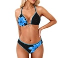 thumbnail image 1 of qucoqpe Bikini Sets for Women Two-piece Bathing Suit Summer Fashion Casual Floral Print Swimsuit, 1 of 8