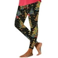 thumbnail image 1 of qucoqpe High Waisted Yoga Pants Novelty Christmas Holiday Print Leggings for Women, 1 of 5