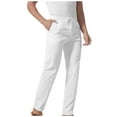 thumbnail image 1 of qucoqpe Men's Casual Lightweight Drawstrintg Elastic Waist Summer Beach Pants, 1 of 5
