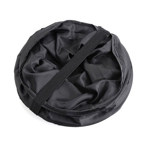 Bouanq Small Trash Can Folding Car Vehicle RV Trash Bag Wastebasket Can Litter Container Garbage Bin Garbage Trash Can for Table Bathroom Car Kitchen