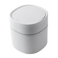 thumbnail image 1 of Bouanq Small Trash Can Mini Creative Covered Kitchen Living Room Trash Can Play cover design Garbage Trash Can for Table Bathroom Car Kitchen, 1 of 1