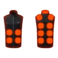 thumbnail image 1 of qucoqpe Unisex 13-Zones Heated Vest with 3 Heat Settings Smart Battery-Powered Warming Sleeveless Jacket Plus Size Stand Collar Fleece Lined Tank Coats for Men Women, 1 of 4