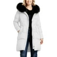 thumbnail image 1 of qucoqpe Winter Clothing for Women Plus Size Casual Solid Color Hooded Puffer Jacket Warm Thicken Long Quilted Coats, 1 of 7