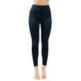 thumbnail image 1 of qucoqpe Women's Fall Fleece High Waist Yoga Pants with Pockets Thermal Skinny Workout Athletic Leggings Stretchy Winter Warm Sports Tights, 1 of 6