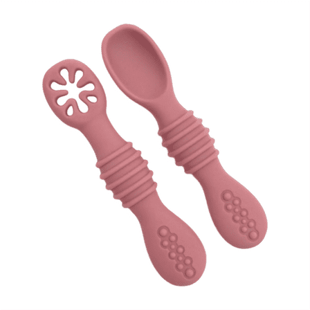 quenelle spoon Baby Silicone Soft Spoons| Training Feeding for Toddlers and Infants| Great Set |Gum Friendly First Stage