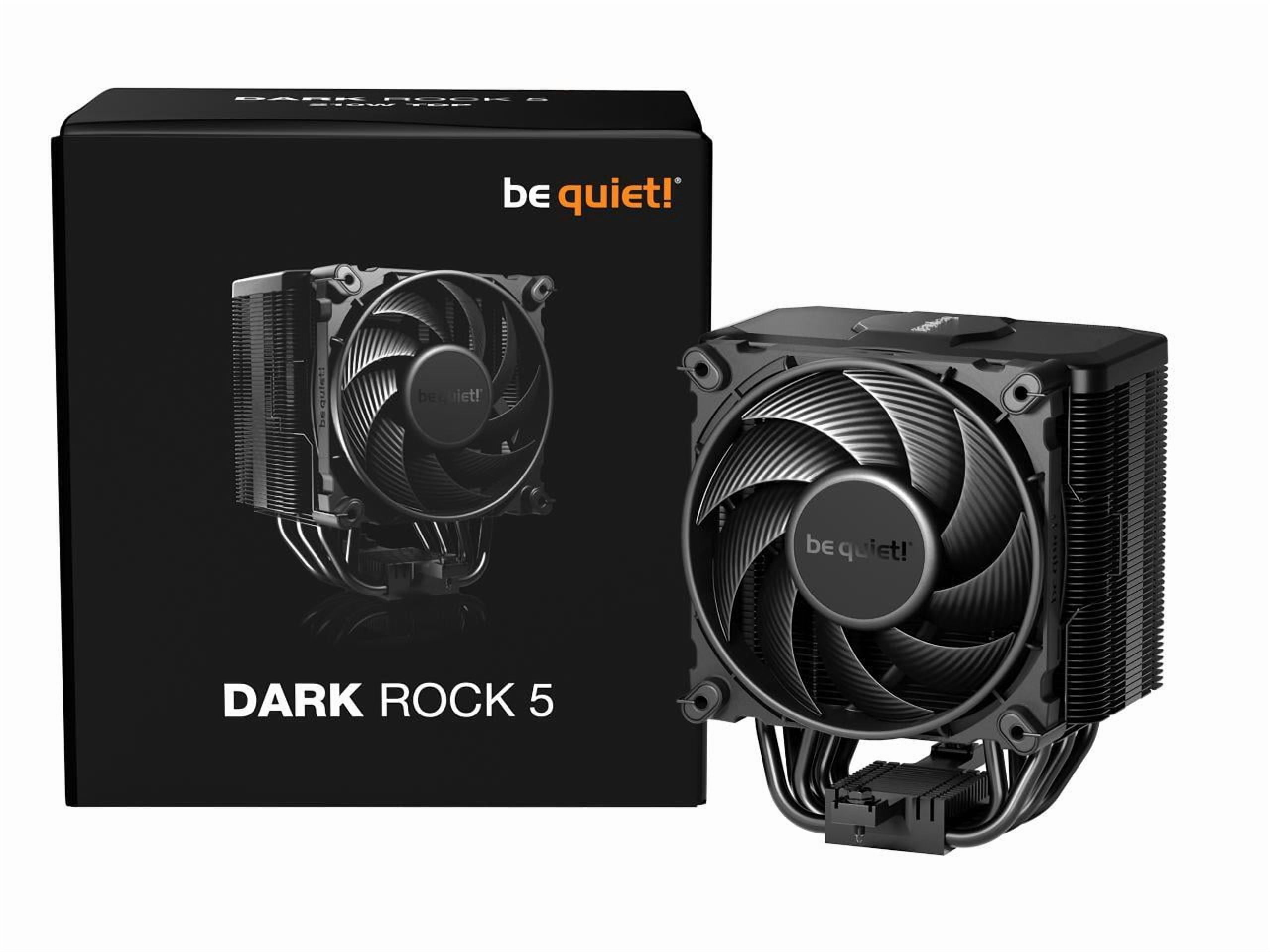 be quiet! DARK ROCK 5  Intel: 1851/ 1700 / 1200 / 1150 / 1151 / 1155 AMD: AM5 / AM4, Silent Wings 4 120mm PWM,  Fluid Dynamic Bearing  CPU Cooling BK035