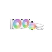 be quiet! Light Loop 240mm White CPU liquid cooler for heavily overclocked systems, 2x Light Wings LX 120mm PWM high-speed White ARGB fan, Stylish ARGB cooling block, ARGB-PWM-Hub BW021