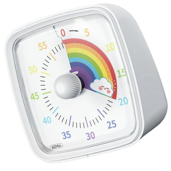 quiet Pomodoros Timers with Adjustable Alarm Small Visual Timers Educational Timers for Study Exercise Routine Activity
