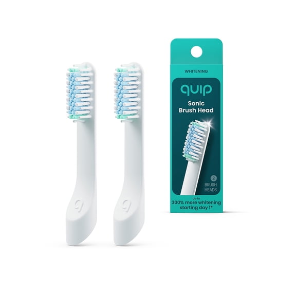 quip Brush Head Refill 2 Pack, Whitening
