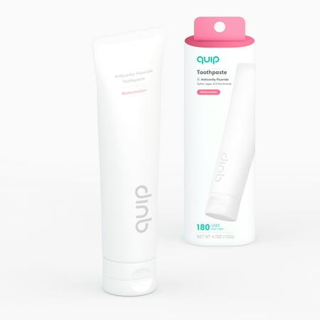quip Toothpaste, Anticavity Fluoride Toothpaste, Watermelon, 4.7 oz