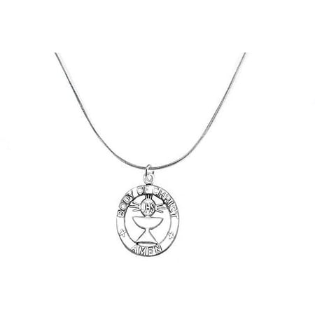 "Communion " My First Holy Communion" Necklace, Safe-Nickel, Lead, & Cadmium Free!