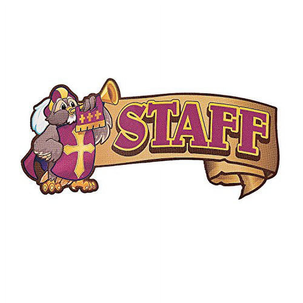 "Mighty Kingdom" "Staff" IronOn Transfers