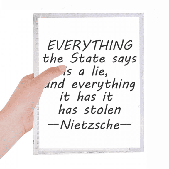 quotes lie truth notebook loose diary refillable journal statiry