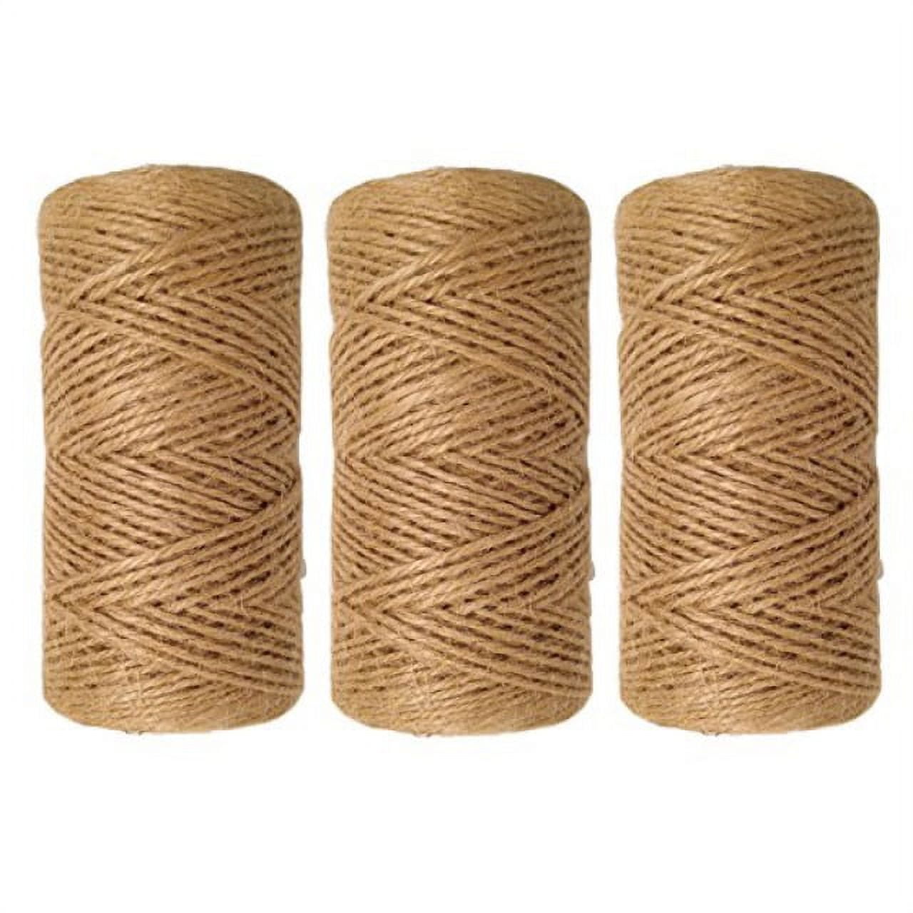 24 Rolls Colored Twine String for Crafts, 2mm Macrame Cord for Gift  Wrapping, 12 Colors (11 Yards Each, 264 Yards Total)