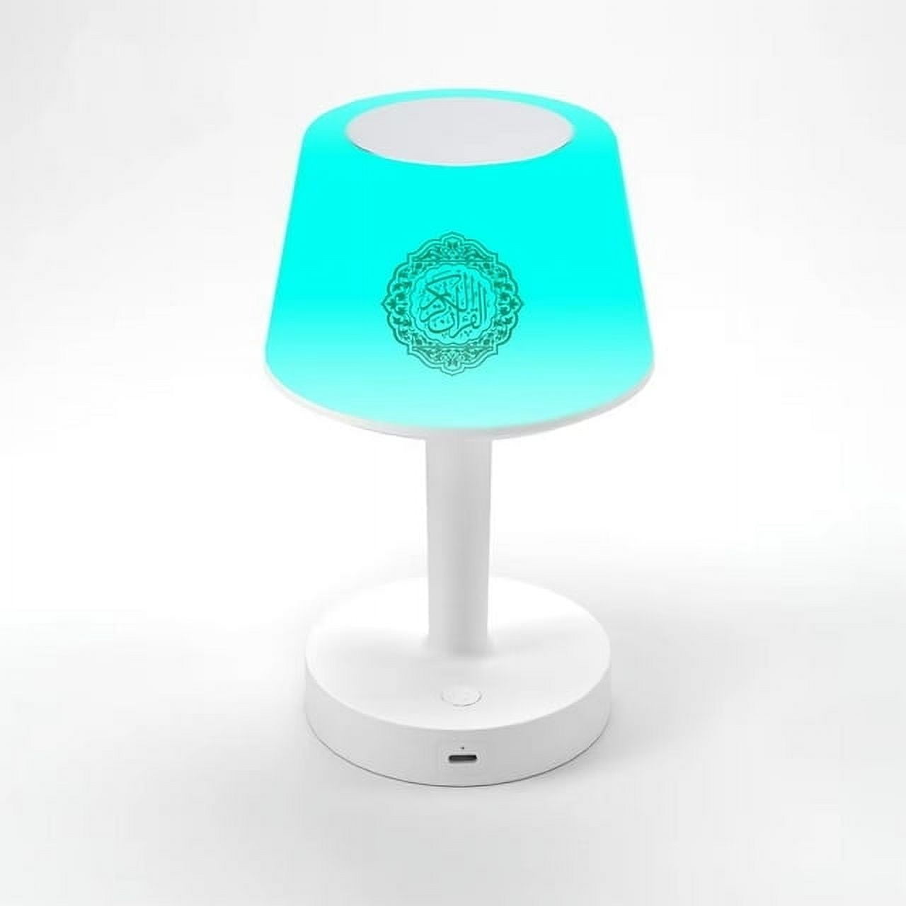Juelune Portable Quran Speaker with Bluetooth & Touch Control – Islamic Muslim Quran Player, Nightlight Bedside Lamp, Table Decoration, Gift for Home & Prayer