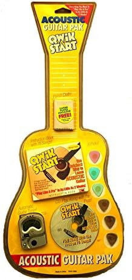 qwik start acoustic guitar pack