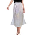 thumbnail image 1 of r Children Boy Girl Skirt for Child Spandex Maxi Long Sequin Bling Dance Cosplay Glitter Basic 2026 Clothes Fashion 11 Year, 1 of 3