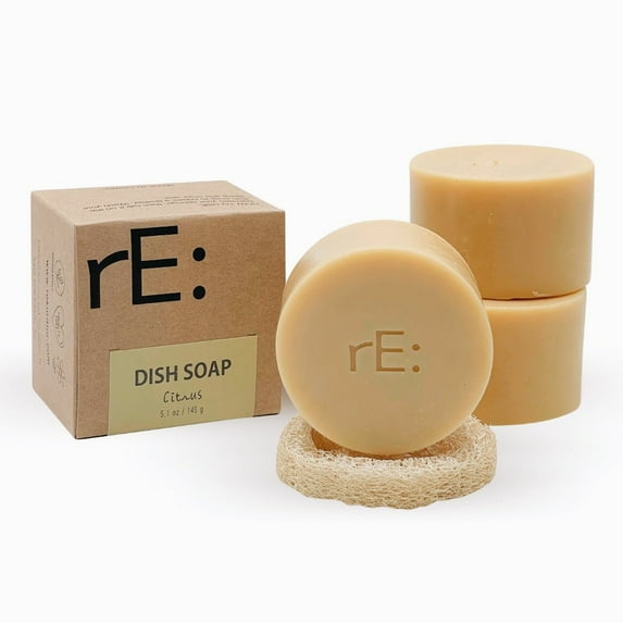rE: Dish Washing Soap Bar Citrus (3Pk) - Value Set